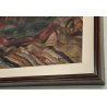 ANTICO QUADRO DIPINTO olio tela EPOCA 800 Beryl Hight Tumiati NATURA MORTA frame