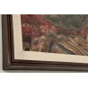 ANTICO QUADRO DIPINTO olio tela EPOCA 800 Beryl Hight Tumiati NATURA MORTA frame