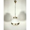 SOSPENSIONE LAMPADARIO Delta DESIGN SERGIO MAZZA Artemide OTTONE NICHELATO VETRO