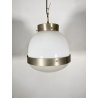 SOSPENSIONE LAMPADARIO Delta DESIGN SERGIO MAZZA Artemide OTTONE NICHELATO VETRO