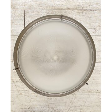 SOSPENSIONE LAMPADARIO Delta DESIGN SERGIO MAZZA Artemide OTTONE NICHELATO VETRO