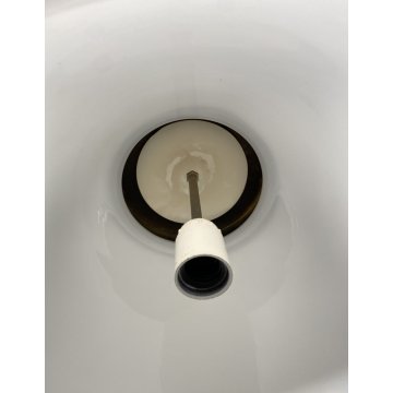 SOSPENSIONE LAMPADARIO Delta DESIGN SERGIO MAZZA Artemide OTTONE NICHELATO VETRO