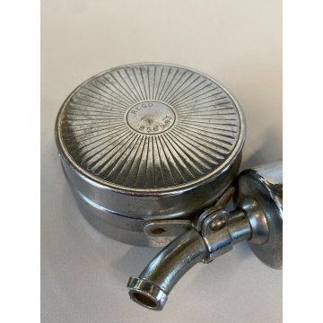 BECCUCCIO VERSATORE METALLO CARILLON LIQUORE GLASS BOTTLE STOPPER ART DECO'