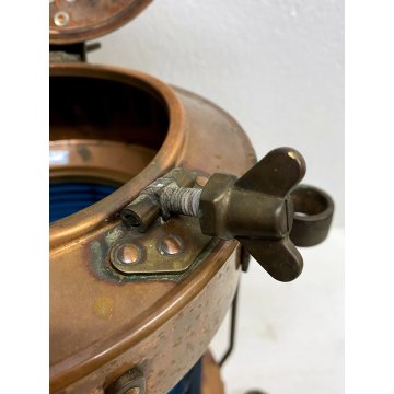 GRANDE LANTERNA NAVIGAZIONE Groen Vislicht BARCA FANALE RAME LUCE BLU PESCA