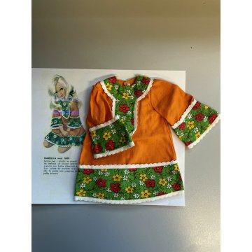 RARO ABITO Furga ALTA MODA 4 S MARBELLA mod 8695 originale scamiciato 1968