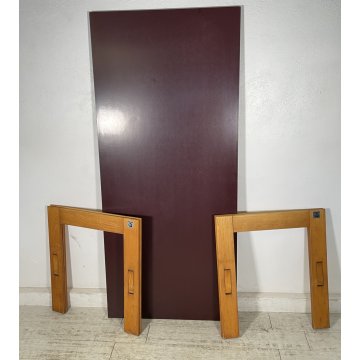 TAVOLO SCRIVANIA FIRMATO ACERBIS CAVALLETO 1970 Jonathan De Pas Donato D'urbino