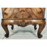 Coppia ANTICO COMODINO CHIPPENDALE epoca 900 Legno Noce RADICA Old Night Table