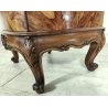 Coppia ANTICO COMODINO CHIPPENDALE epoca 900 Legno Noce RADICA Old Night Table