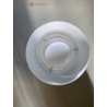 PLAFONIERA Omega ø 40 cm DESIGN Vico Magistretti ARTEMIDE METALLO VETRO OPALINO