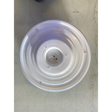 PLAFONIERA Omega ø 50 cm DESIGN Vico Magistretti ARTEMIDE METALLO VETRO OPALINO