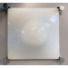 LAMPADA BOLLA PLAFONIERA PARETE Martinelli LUCE WALL LAMP 37x37x16 cm/h ‘60