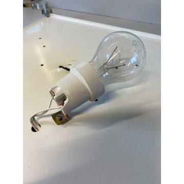 LAMPADA BOLLA PLAFONIERA PARETE Martinelli LUCE WALL LAMP 37x37x16 cm/h ‘60