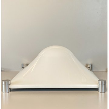PLAFONIERA LAMPADA PARETE "BOLLA" Martinelli LUCE WALL LAMP 37x37x16 cm/h ‘60