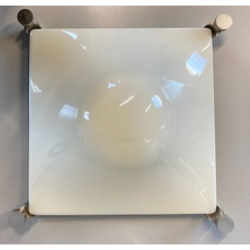 PLAFONIERA LAMPADA PARETE BOLLA DESIGN Martinelli LUCE WALL LAMP 37x37x16cm ‘60