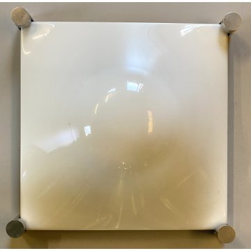 PLAFONIERA LAMPADA PARETE BOLLA DESIGN Martinelli LUCE WALL LAMP 37x37x16 cm ‘60