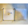 PLAFONIERA LAMPADA PARETE BOLLA Martinelli LUCE DESIGN WALL LAMP 37x37x16 cm ‘60