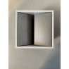 POSACENERE CUBO 8x8cm DESIGN Bruno Munari Danese MELAMMINA ALLUMINIO BIANCO 1957