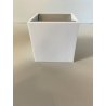 POSACENERE CUBO 8x8cm DESIGN Bruno Munari Danese MELAMMINA ALLUMINIO BIANCO 1957