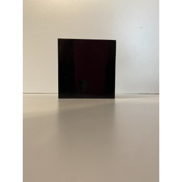 POSACENERE CUBO 8x8cm DESIGN Bruno Munari Danese MELAMMINA ALLUMINIO NERO 1957