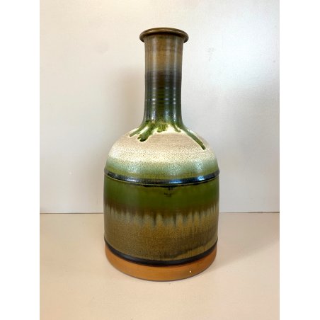 VASO BOTTIGLIA GRES SMALTATO CERAMICA Arcore Nanni Valentini MODERN DESIGN '70