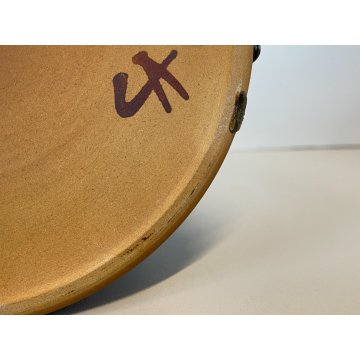 VASO BOTTIGLIA GRES SMALTATO CERAMICA Arcore Nanni Valentini MODERN DESIGN '70