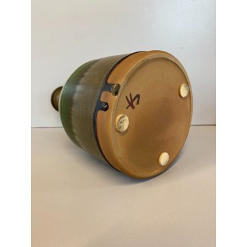 VASO BOTTIGLIA GRES SMALTATO CERAMICA Arcore Nanni Valentini MODERN DESIGN '70