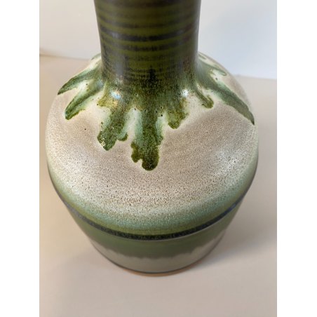 KARE Vaso di design Marvelous Duo Amber, vaso decorativo grigio, 22 cm