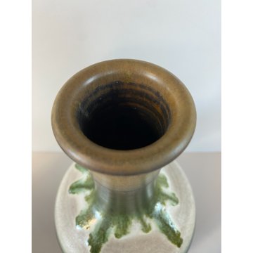 VASO BOTTIGLIA GRES SMALTATO CERAMICA Arcore Nanni Valentini MODERN DESIGN '70