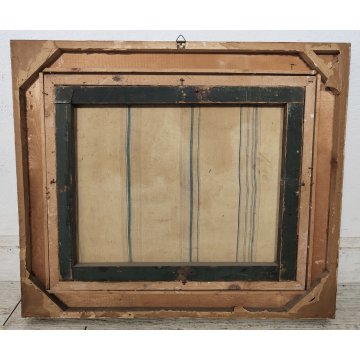 QUADRO DIPINTO olio tela Carlo Monti Arona PAESAGGIO Villa BOSCO Lago Maggiore