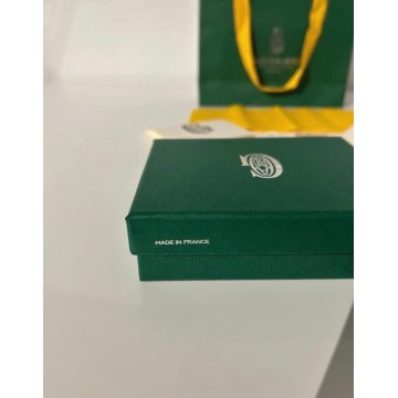 PORTAFOGLIO GOYARD VERDE SAINT SULPICE GREEN PORTA CARTE MADE IN FRANCE