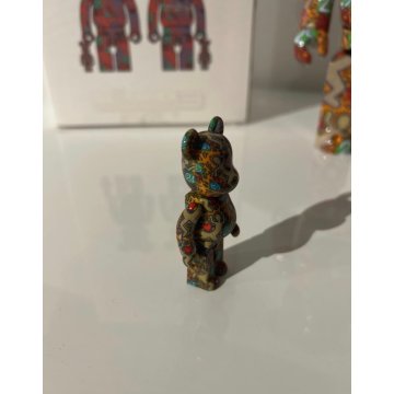 BEARBRICK KEITH HARING SPECIAL 100% & 400% WORLD WIDE TOUR 3 MEDICOM TOY