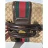 BORSA GUCCI VINTAGE DA VIAGGIO SHERRY LINE TROUSSE BAG TOILE BOSTON 24H BORSONE