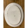 ANTICO PIATTO OVALE 54x43cm CERAMICA Minton "Coins" SERVING PLATE IMPERO '800 UK