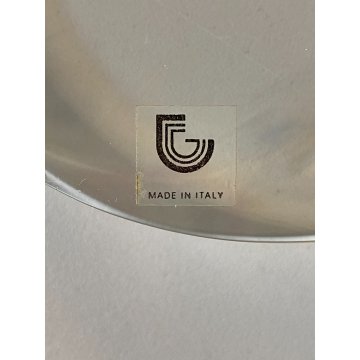 SCULTURA UCCELLO LUCITE TRASPARENTE DESIGN Silvio Russo Guzzini PLEXIGLASS '70