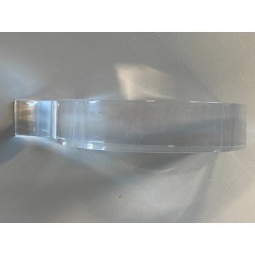 SCULTURA UCCELLO LUCITE TRASPARENTE DESIGN Silvio Russo Guzzini PLEXIGLASS '70