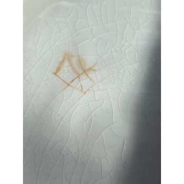 SCATOLA PORCELLANA con COPERCHIO Gucci MOTIVO EQUESTRE 10x 0x3,7 cm ANNI '70