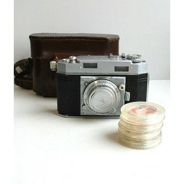 MACCHINA FOTOGRAFICA AGFA KARAT 36 Schneider Kreuznach XENON 1:2/50 VINTAGE 1950