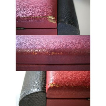 SET CASINO' VINTAGE GIOCO CARTE SCACCHI DAMA POKER ROULETTE MIDCENTURY GAME BOX