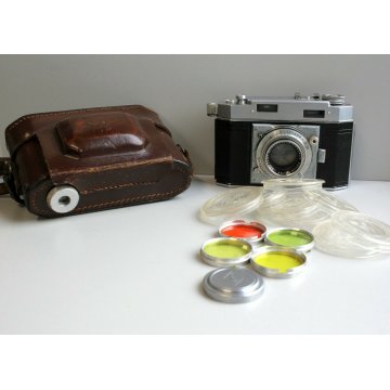 MACCHINA FOTOGRAFICA AGFA KARAT 36 Schneider Kreuznach XENON 1:2/50 VINTAGE 1950