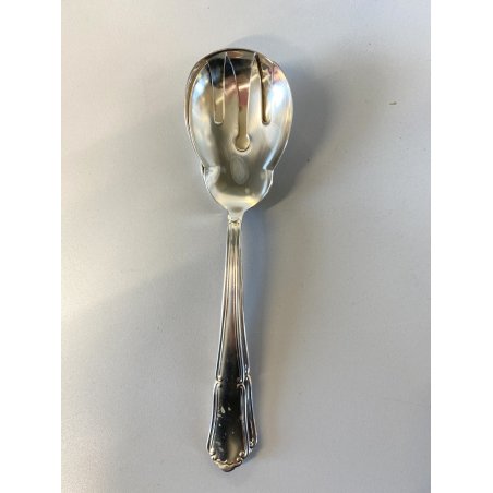 VINTAGE SET POSATE SERVIZIO INSALATA F.lli Calderoni METALLO ARGENTATO