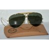RARO RAY BAN anni 50 VINTAGE Bausch Lomb 10k GOLD FILLED occhiali sole AVIATOR