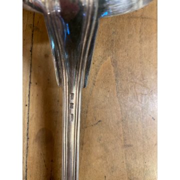 VINTAGE SET POSATE 12 pers - 37 Pz METAL BLANC SFAM Gabriel Guy FRANCE Art Decò