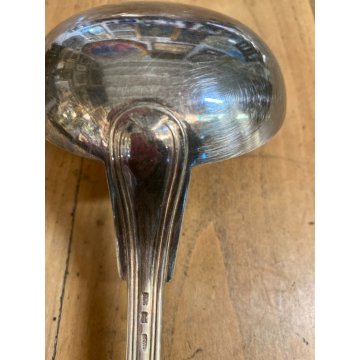 VINTAGE SET POSATE 12 pers - 37 Pz METAL BLANC SFAM Gabriel Guy FRANCE Art Decò