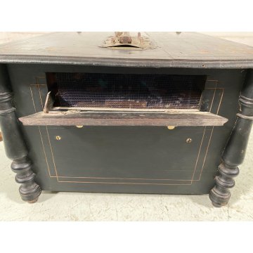 ANTICO ORGANETTO ORGANO a MANOVELLA Phonix C. Maffei e figli MILANO PRIMO '900