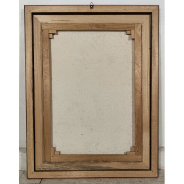 QUADRO MATERICO DESIGN Caizzi DIPINTO ACRILICO TELA Belgirate '89 RITRATTO DONNA