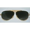 RARO RAY BAN anni 50 VINTAGE Bausch Lomb 10k GOLD FILLED occhiali sole AVIATOR
