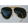 RARO RAY BAN anni 50 VINTAGE Bausch Lomb 10k GOLD FILLED occhiali sole AVIATOR