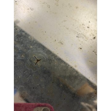 ANTICO COFANETTO SCATOLA LEGNO RADICA NOCE  COPERCHIO BOMBATO DECORO VITTORIANO