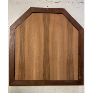 ANTICO DIPINTO OLIO MADONNA GESU BAMBINO MESSAGGIO ai SANTI RELIGIOSO '600/'700