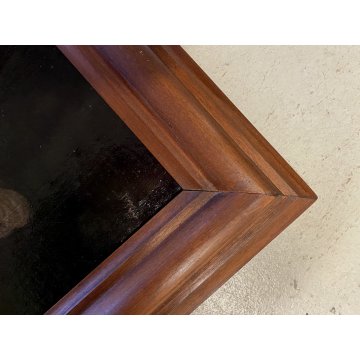 ANTICO DIPINTO OLIO MADONNA GESU BAMBINO MESSAGGIO ai SANTI RELIGIOSO '600/'700